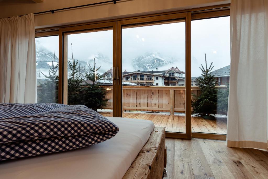 Nespecifikovaný výhled na hory nebo výhled na hory při pohledu z bed and breakfast