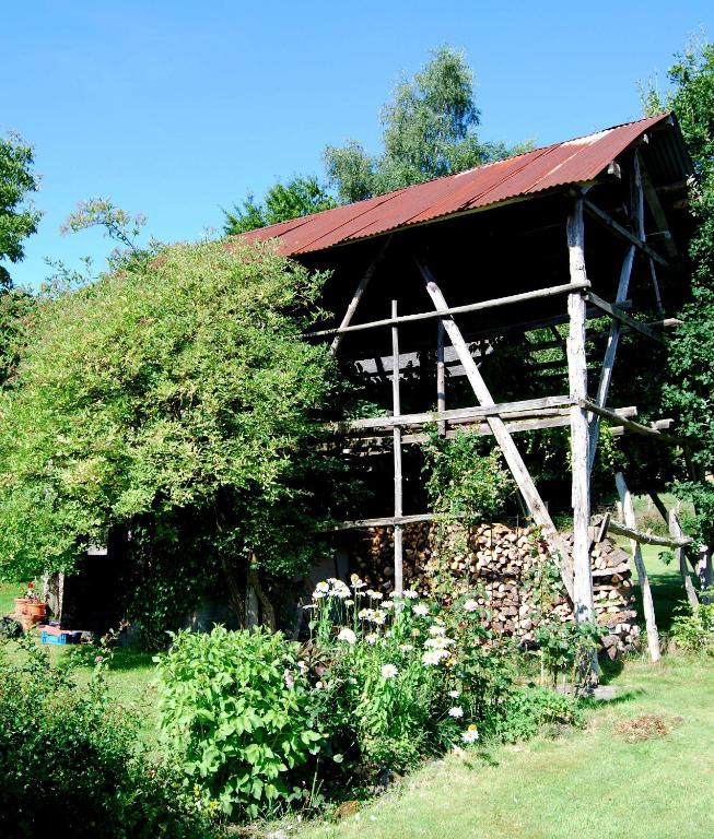 Zahrada ubytování B&B La Belle Histoire Laforêt