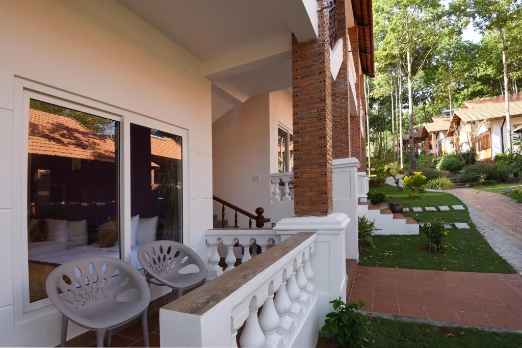 Zahrada ubytování Đồi Sao Phú Quốc