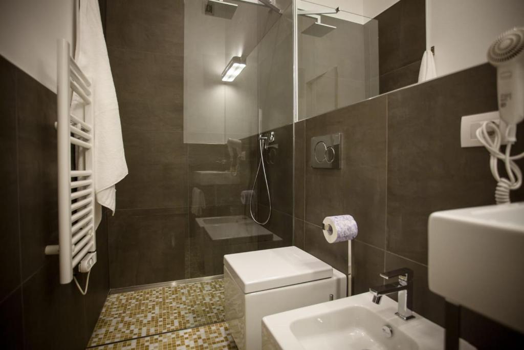 Koupelna v ubytování Dimora Mefite-Camere con Bagno Privato e Self check-in