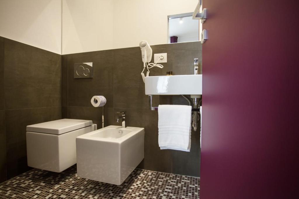 Koupelna v ubytování Dimora Mefite-Camere con Bagno Privato e Self check-in