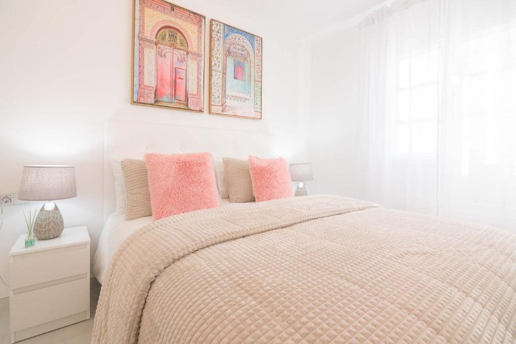 Postel nebo postele na pokoji v ubytování Villa Dreams