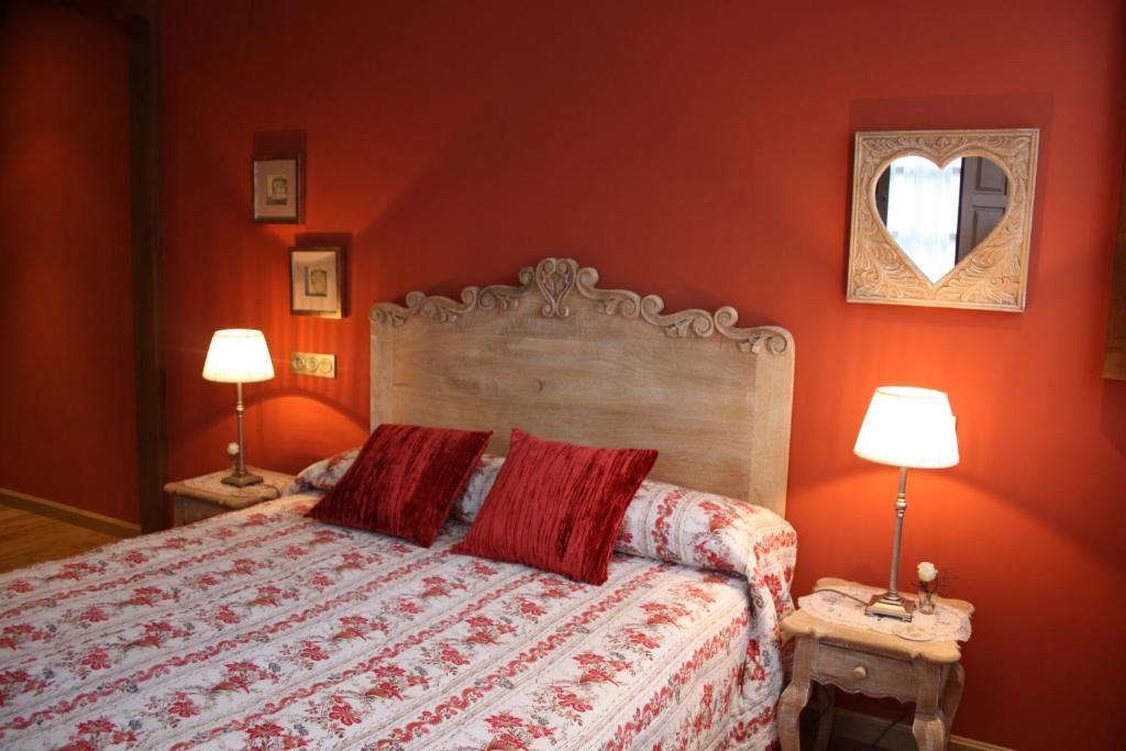 Postel nebo postele na pokoji v ubytování Casa María Cecilia