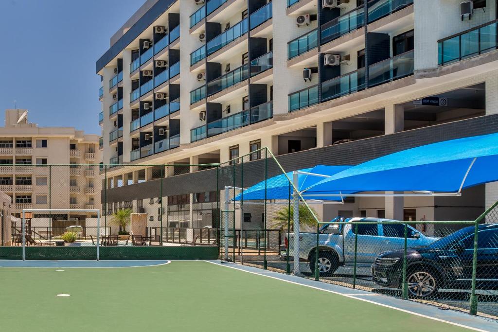 Tenis a/nebo squash v ubytování Apart Hotel Porto Príncipe nebo okolí