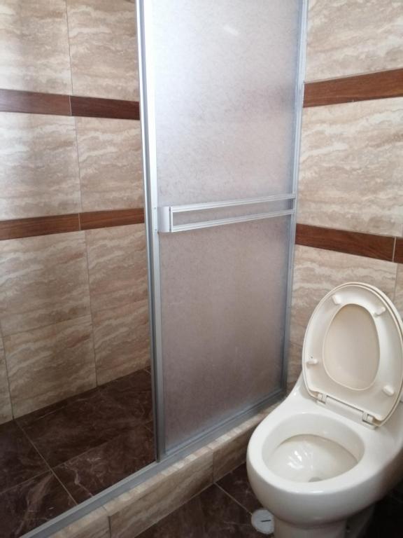 Koupelna v ubytování Casa ValPer