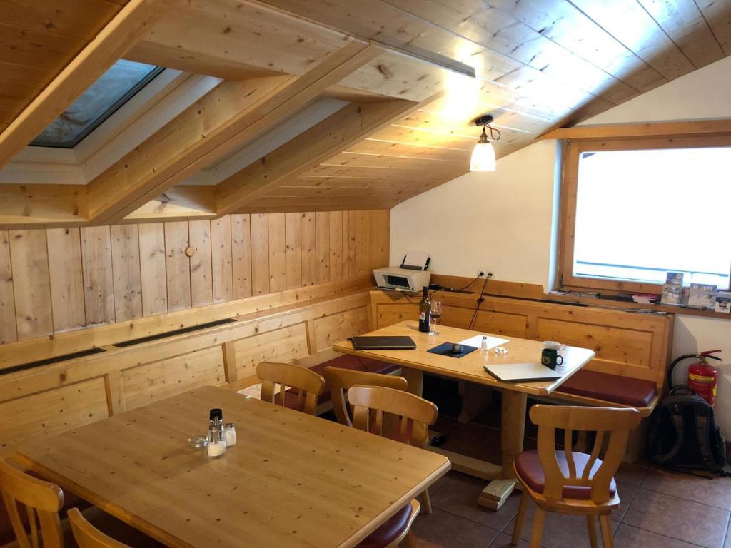 Restaurace v ubytování Chalet Elfie