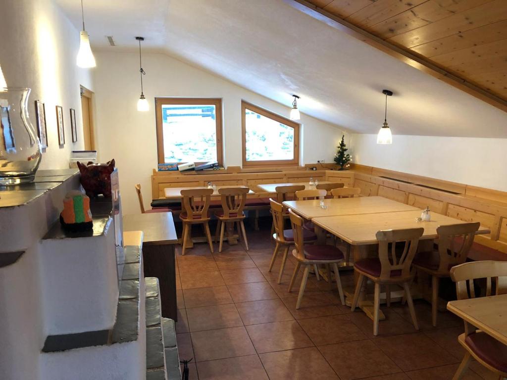 Restaurace v ubytování Chalet Elfie
