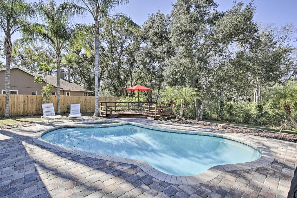 Pet-Friendly Home with Pool and Private Yard Near Gulf