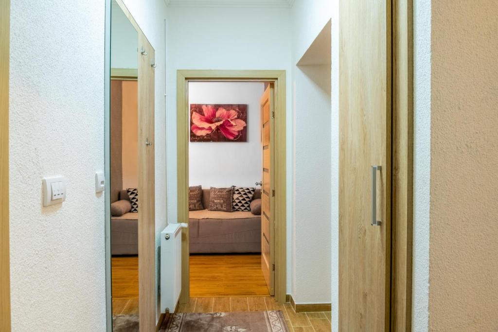 Posezení v ubytování Vujisić Apartment in the City Center