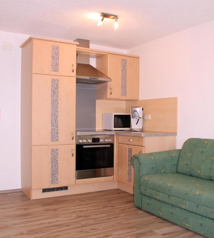 Kuchyň nebo kuchyňský kout v ubytování Haus Heidrun