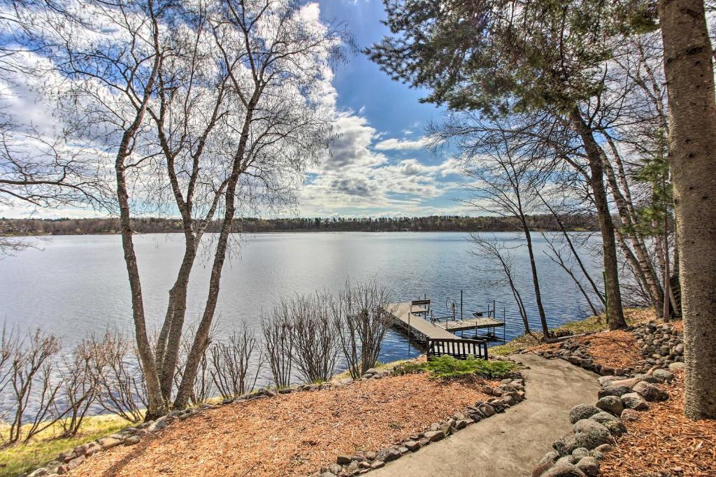 Brainerd Lakes Cabin on 2Acres with Dock and Fire Pit, Pequot Lakes