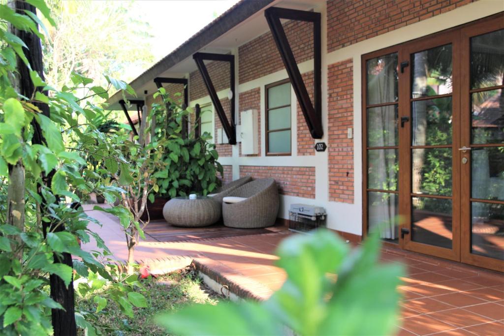 Zahrada ubytování Cassia Cottage Resort and Spa