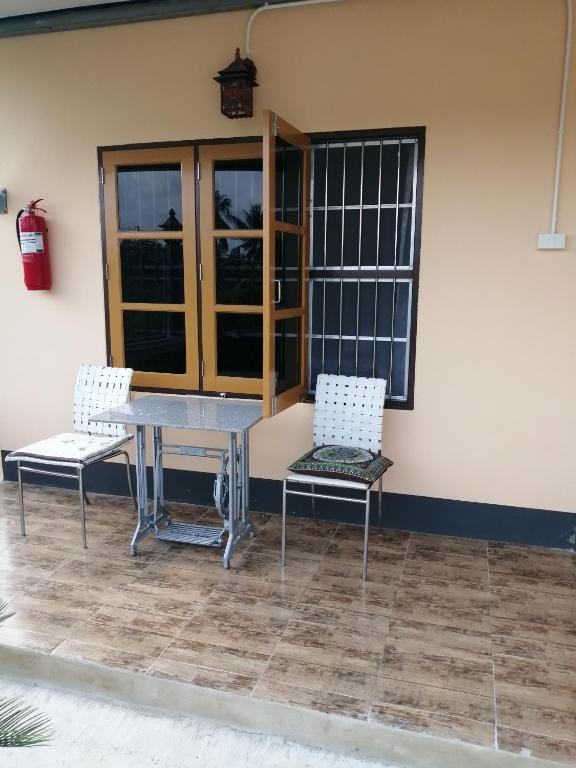Balkón nebo terasa v ubytování Yotin Guest House
