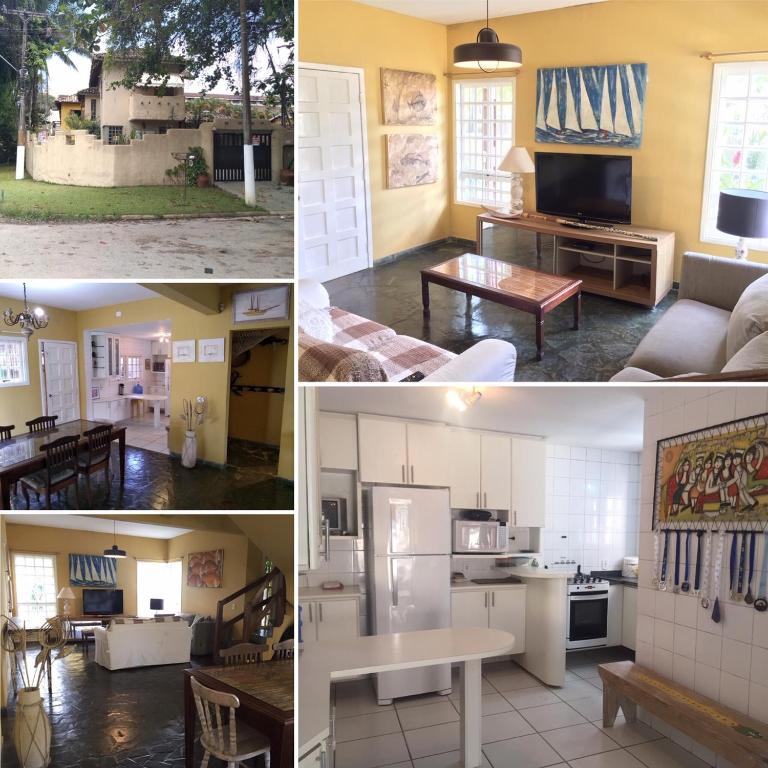  Casa ampla com ar condicionado e churrasqueira