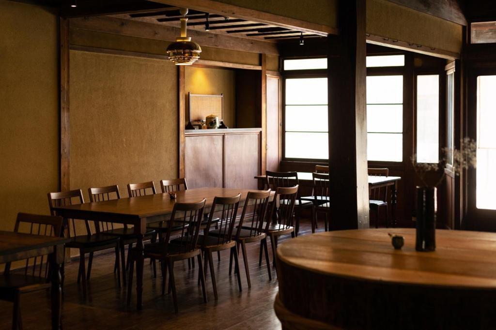 Restaurace v ubytování Nipponia Izumo Hirata Cotton Road