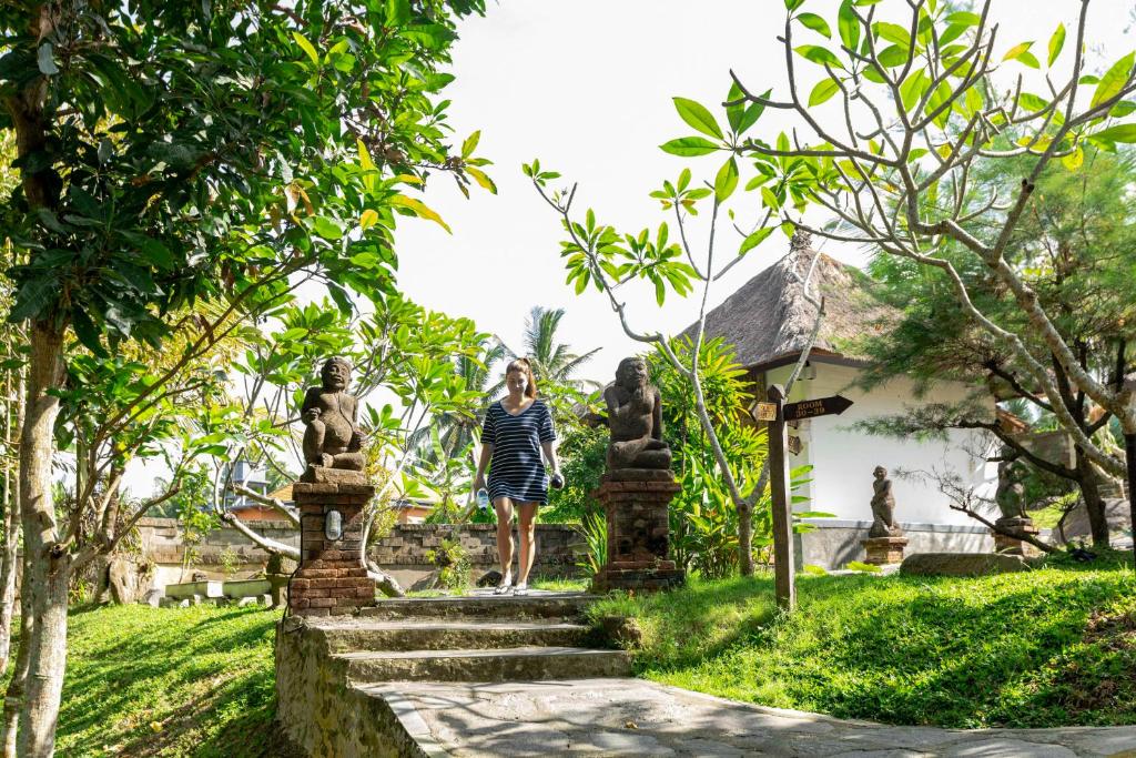 Zahrada ubytování Ubud Sari Health Resort