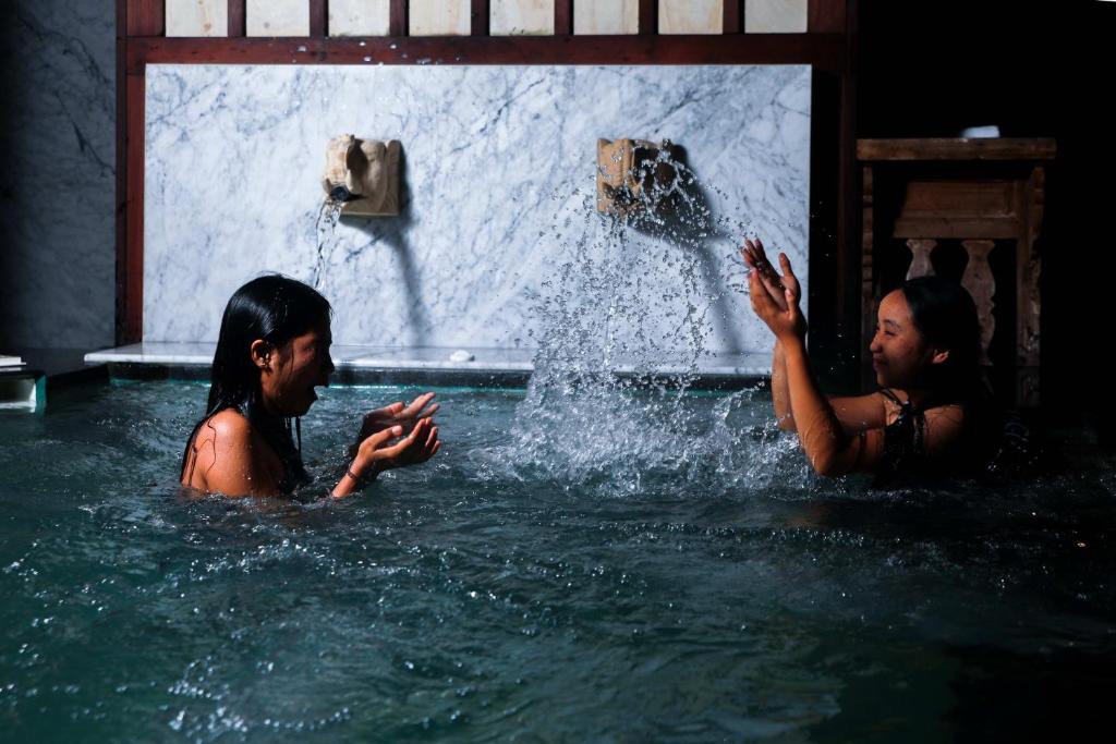 Hosté ubytování Ubud Sari Health Resort