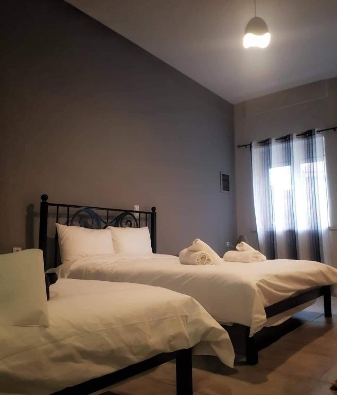 Posteľ alebo postele v izbe v ubytovaní Meteora House- Cozy Living