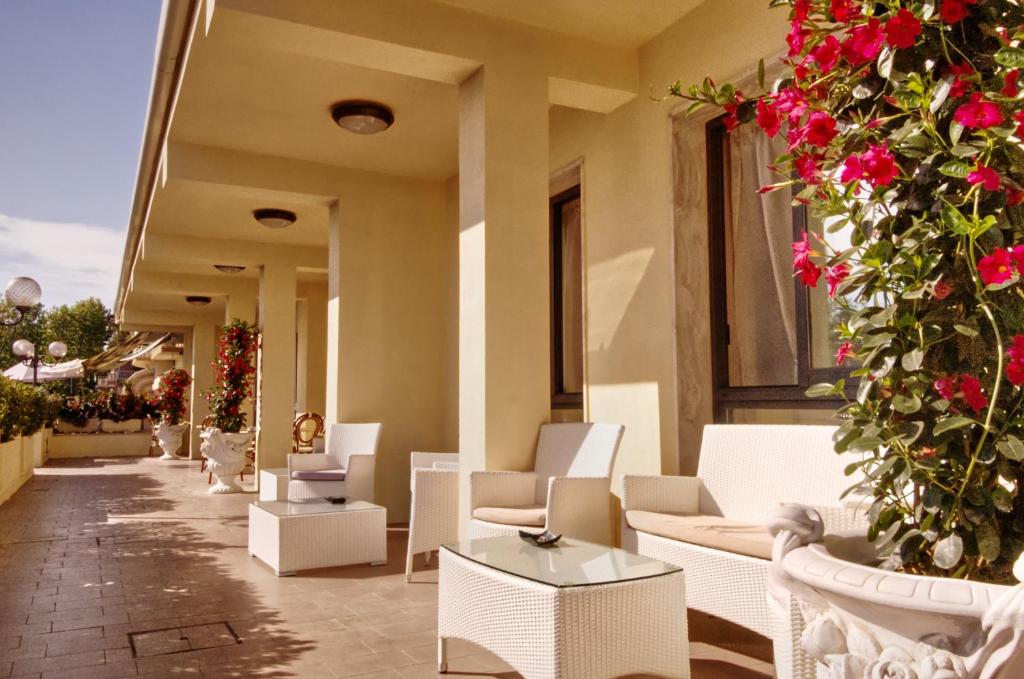 Posezení v ubytování Hotel Pironi