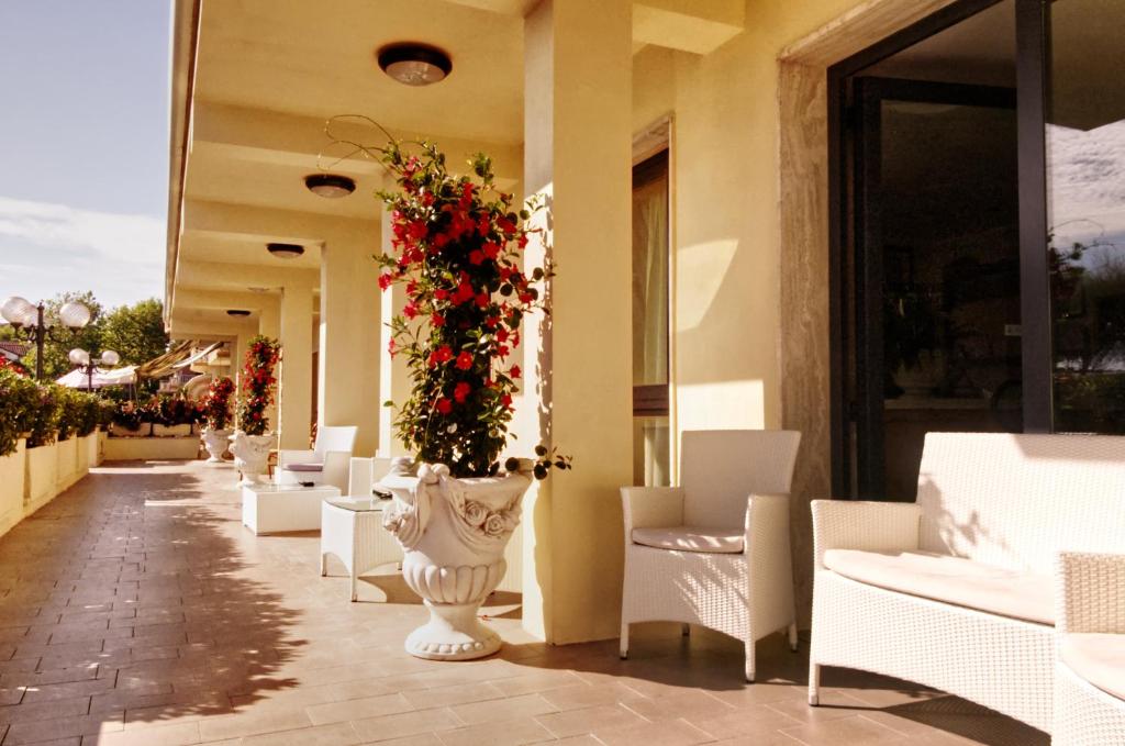 Posezení v ubytování Hotel Pironi