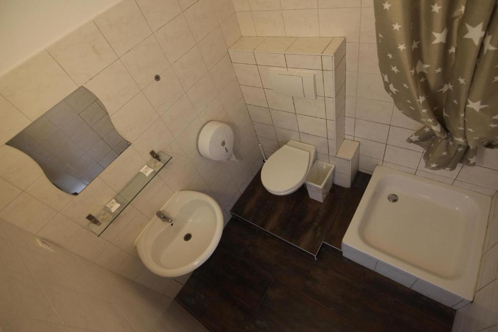 Koupelna v ubytování Metropol Hostel Berlin