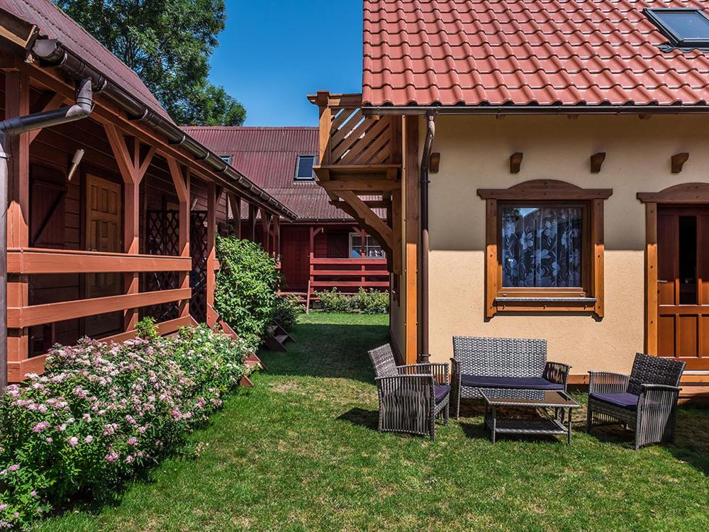 Zahrada ubytování U SYLWI Domki Drewniane