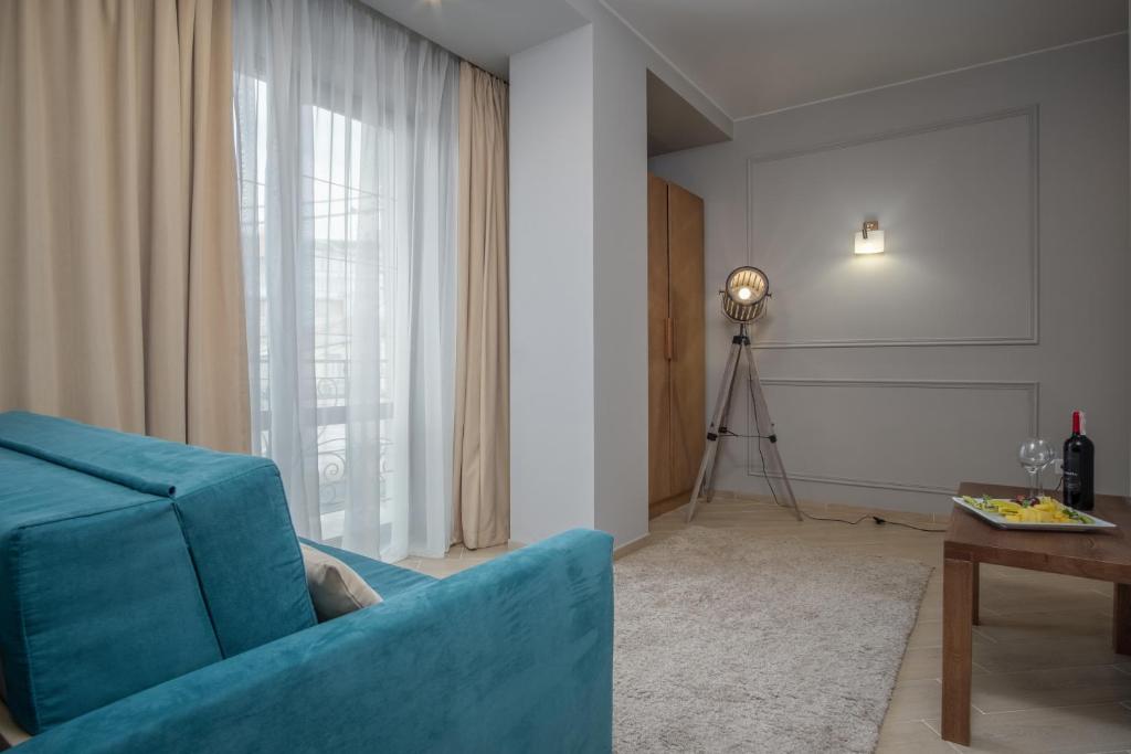Posezení v ubytování Boomerang Boutique Hotel