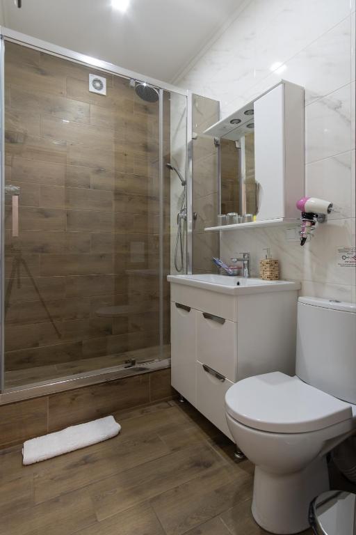 Koupelna v ubytování Boomerang Boutique Hotel