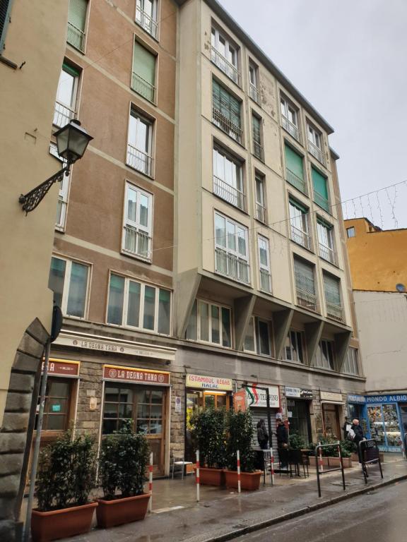 The building in which a vendégházakat is located