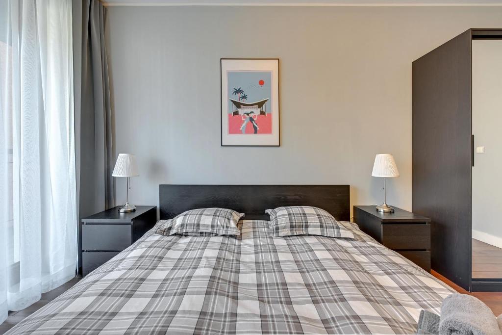 Postel nebo postele na pokoji v ubytování Blue Mandarin Marina