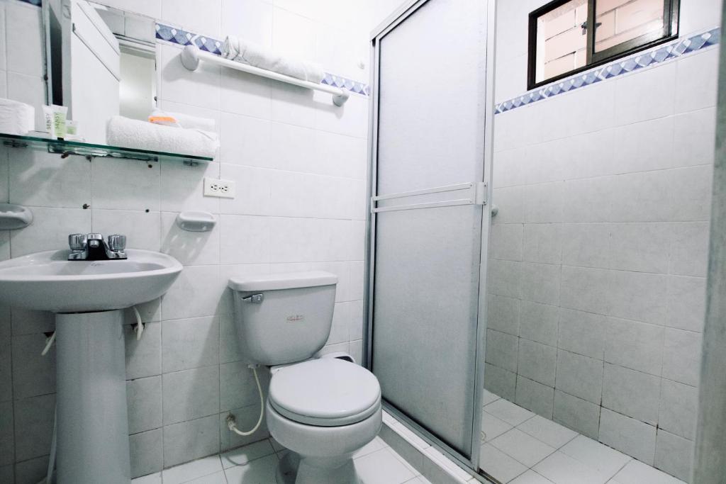 Vannituba majutusasutuses QuillaHost Guesthouse