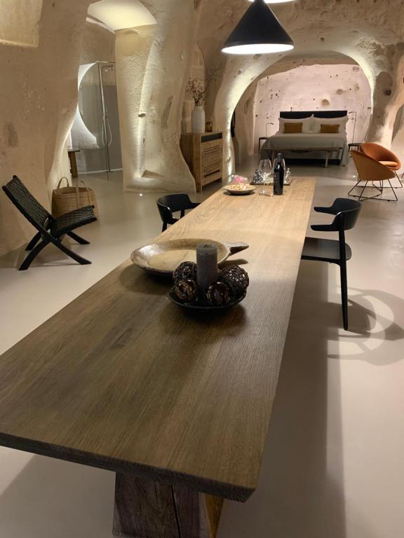 Posezení v ubytování StageROOM01 - Matera