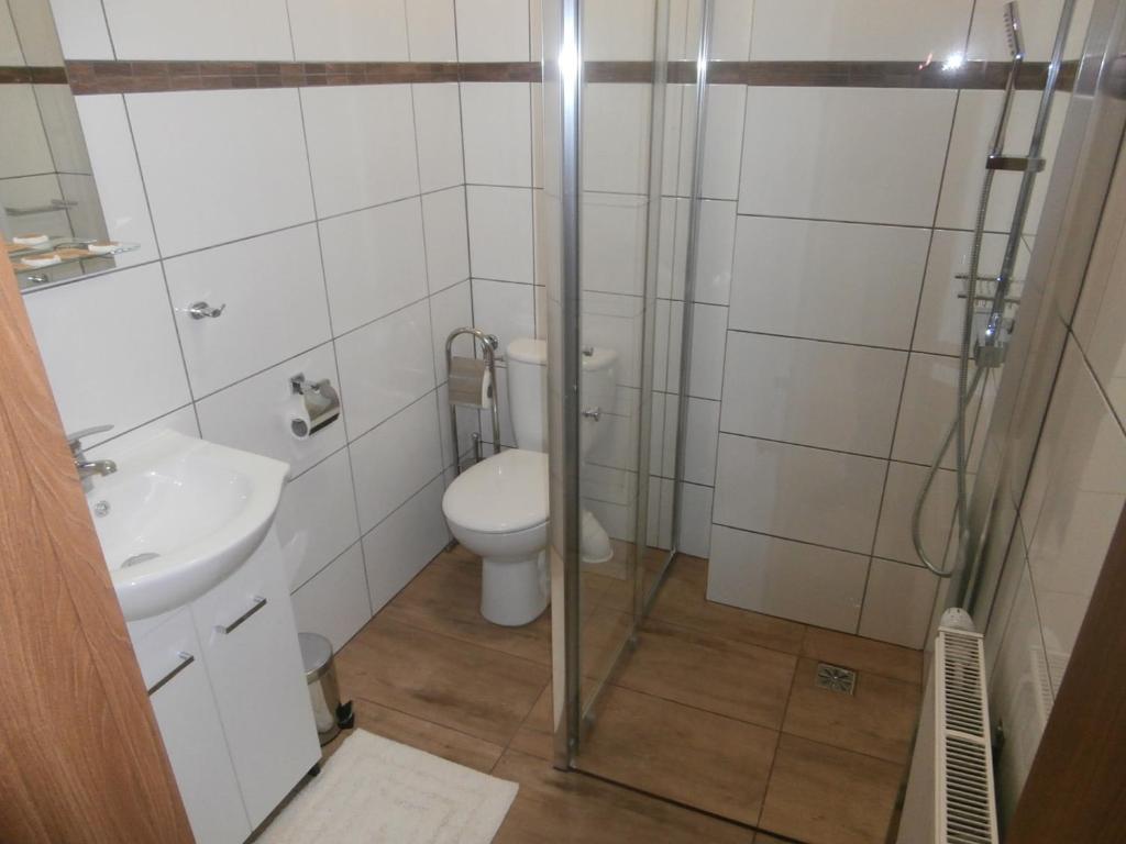 Kúpeľňa v ubytovaní Sum Restauracja & Hotel