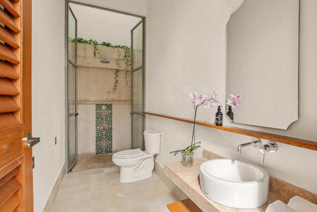 Koupelna v ubytování Villa Orquídea Boutique Hotel