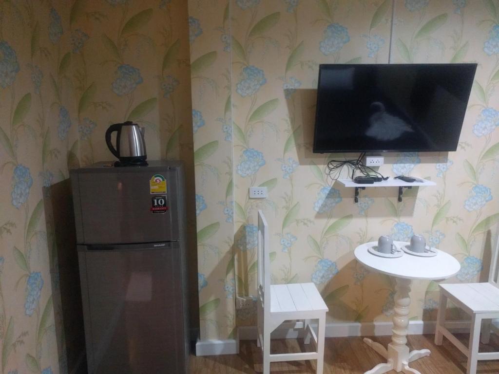 TV a/nebo společenská místnost v ubytování GW guesthouse