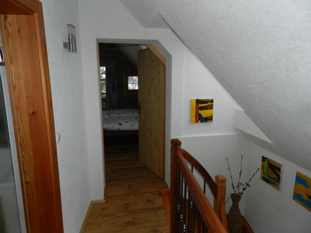 Ліжко або ліжка в номері Chalet Teufelsteinblick