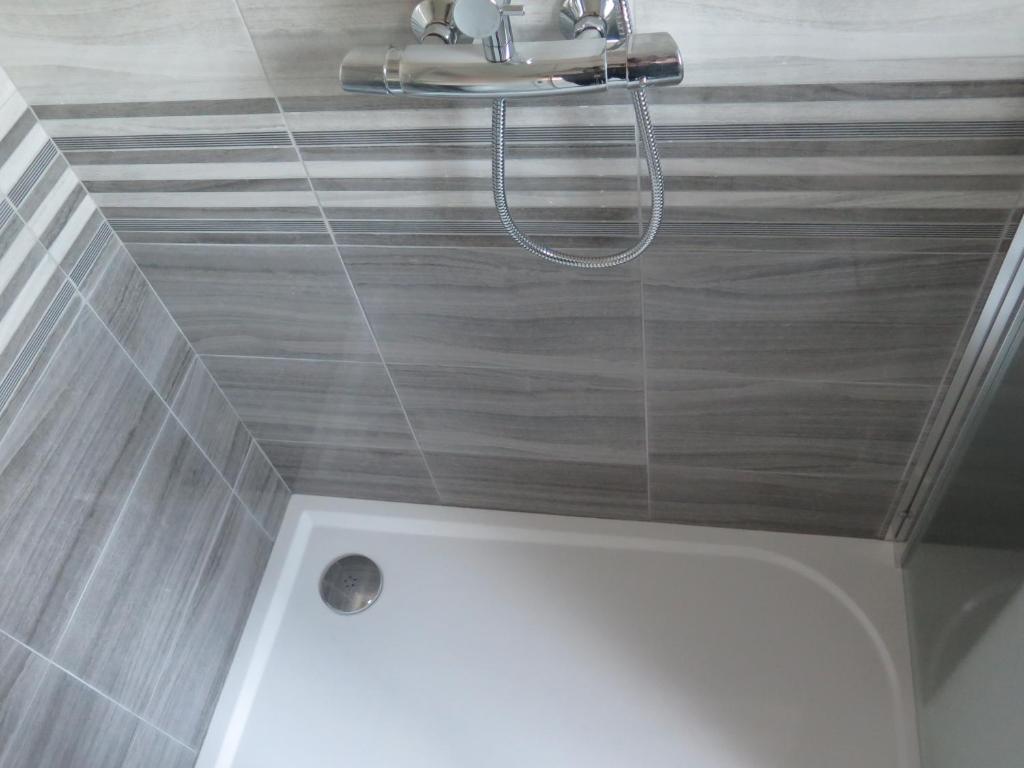 Koupelna v ubytování Apartman Hruba Skala