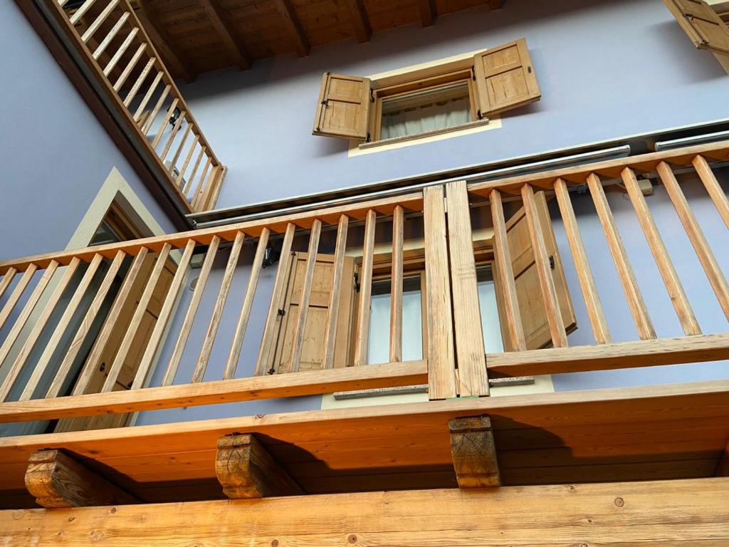 Balkón nebo terasa v ubytování CastelCharme b&b