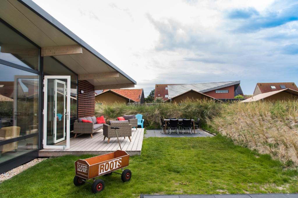 Zahrada ubytování Beach Lodge