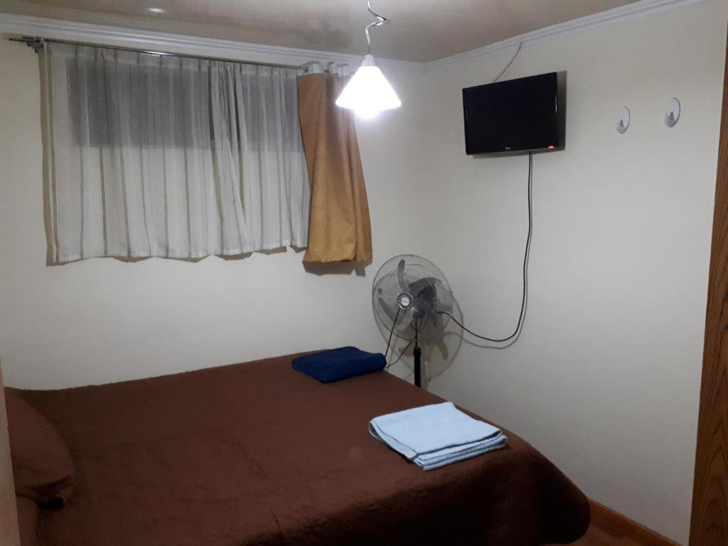 TV a/nebo společenská místnost v ubytování Casa Cely