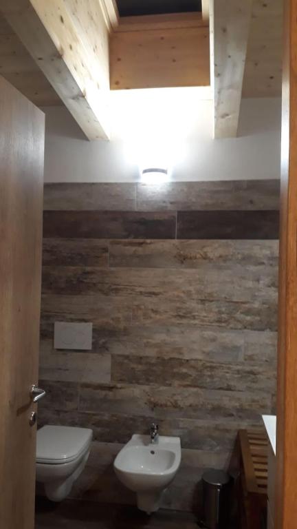 Koupelna v ubytování B&B Cuore Trentino
