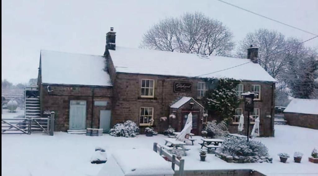 Hill End Cottages v zimě