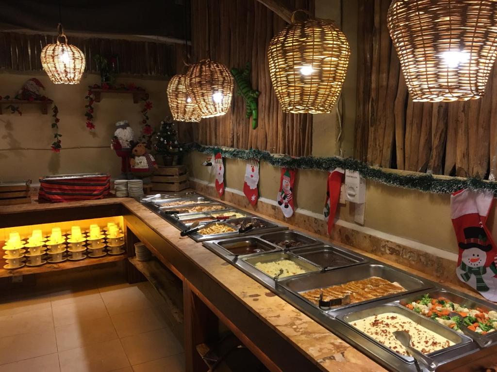 Comida en el hotel o alrededores