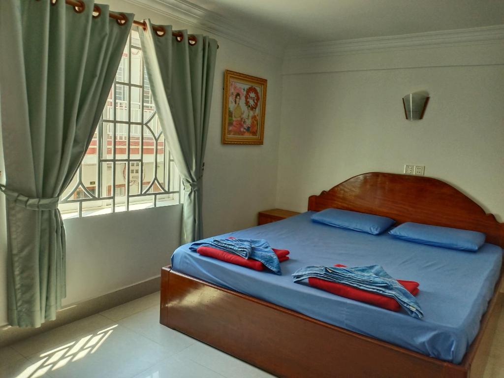 Кровать или кровати в номере Le Barang Steakhouse & Guesthouse