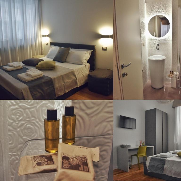 Postel nebo postele na pokoji v ubytování Les 3 Chambres