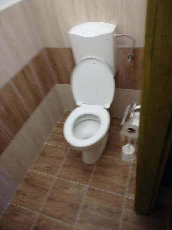 Koupelna v ubytování Sümegi Levendula Apartmanok