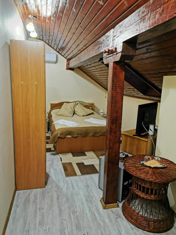 Postel nebo postele na pokoji v ubytování Casa Suzy & Roxy