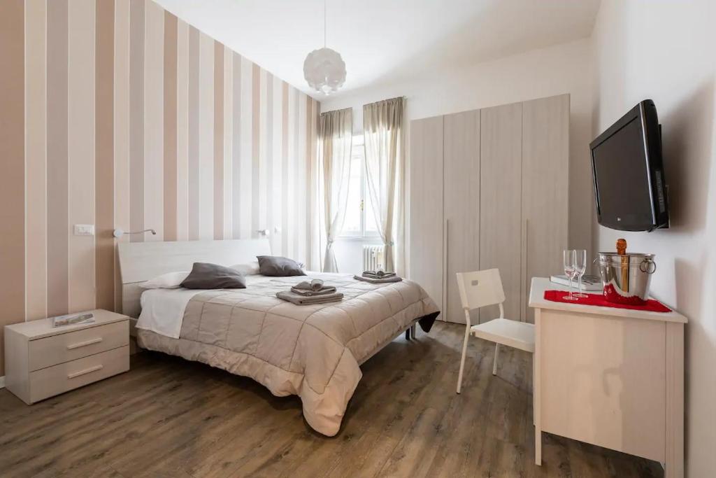 Posteľ alebo postele v izbe v ubytovaní Cornelia House
