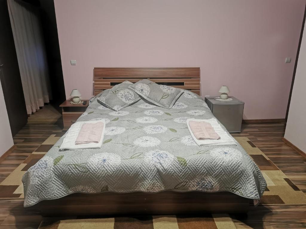 Postel nebo postele na pokoji v ubytování Casa Suzy & Roxy