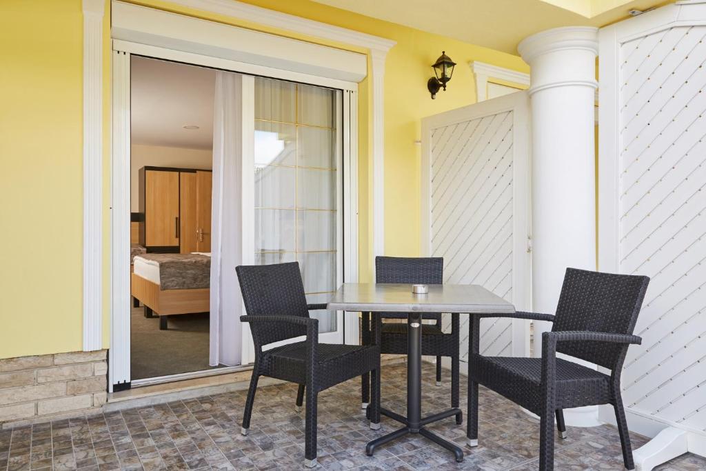 Posezení v ubytování Gold House Pension